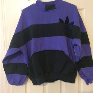 Vintage adidas pullover sweater with pockets